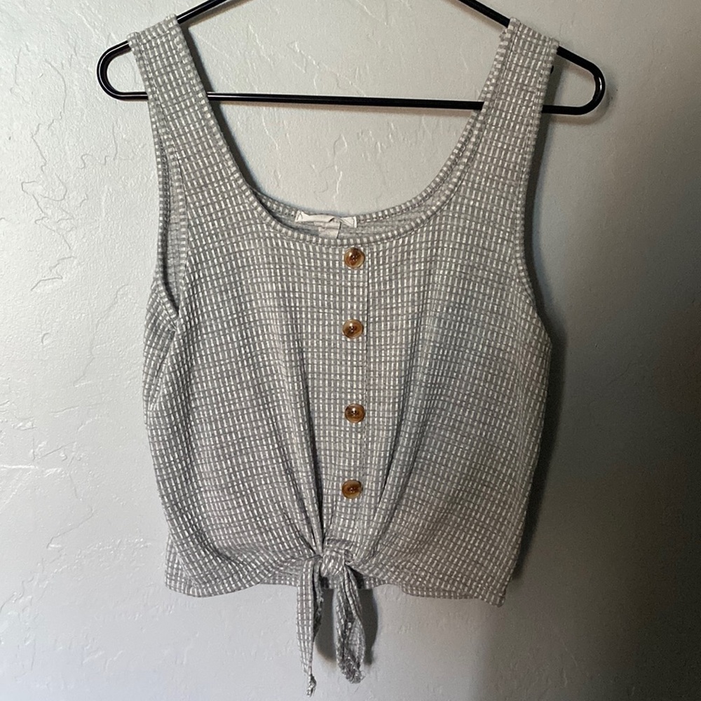 Grey tank top